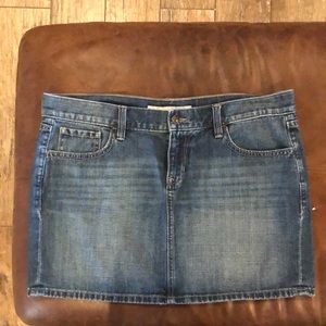 Old Navy blue Jean skirt size 12